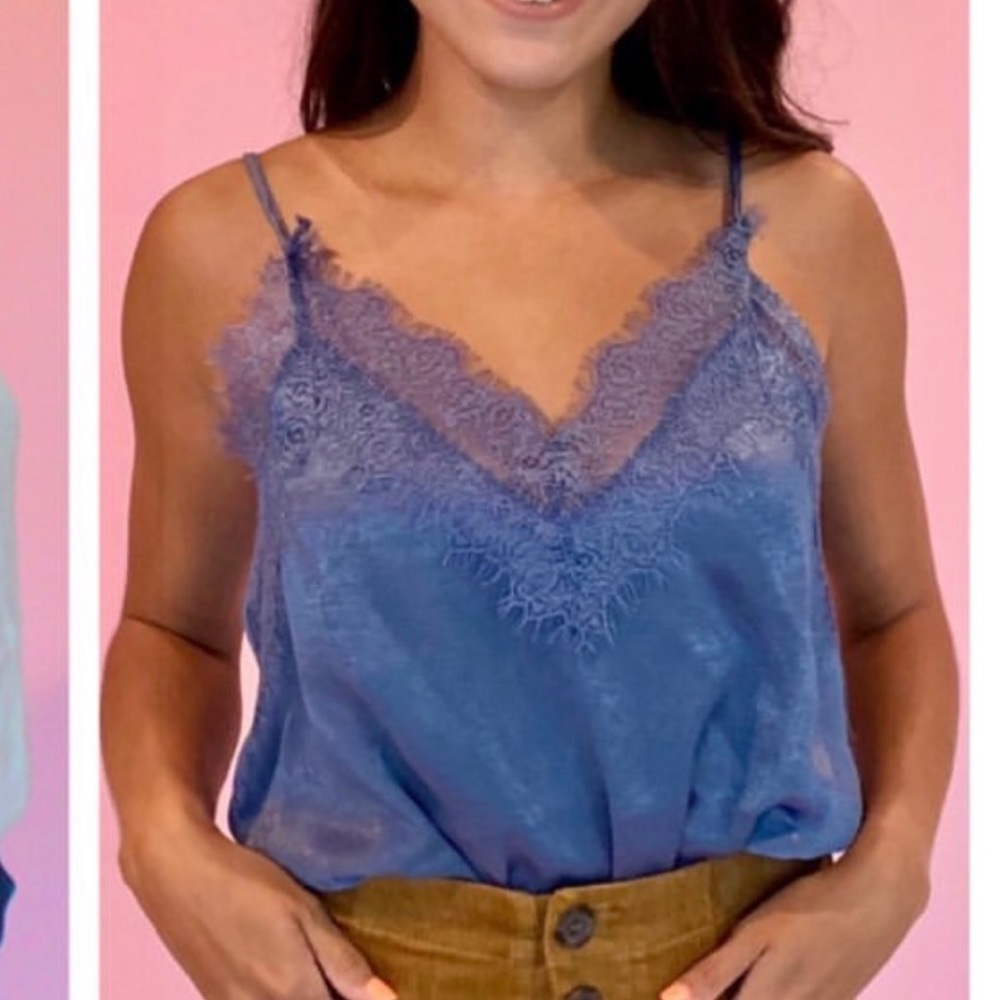 Lace tank top